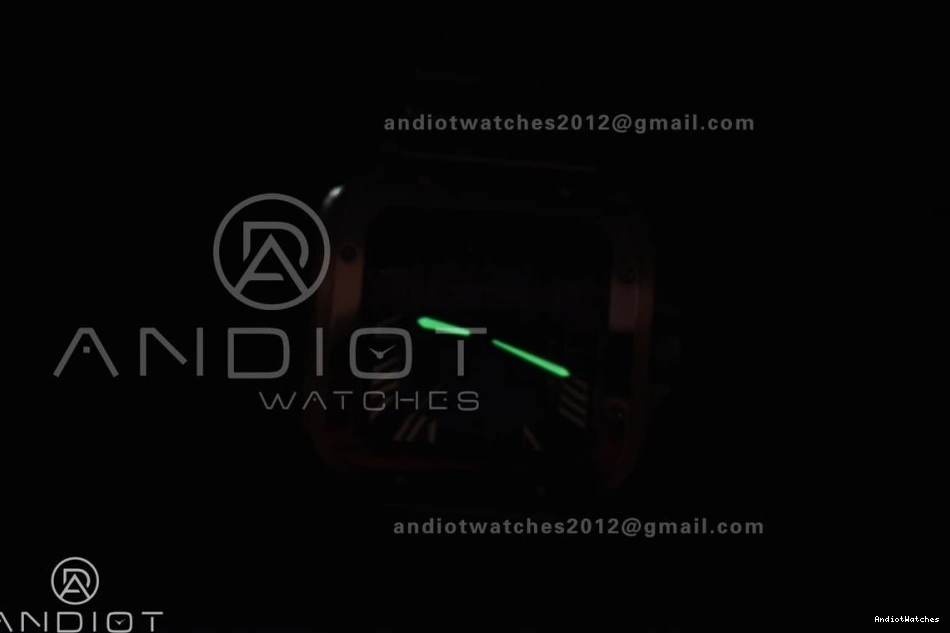 40mm Santos SS V de SS Cartier MIYOTA Dial on Blue 1047 BVF Bracelet Colorful Edition 9015 SmartLinks Best 1:1 1024